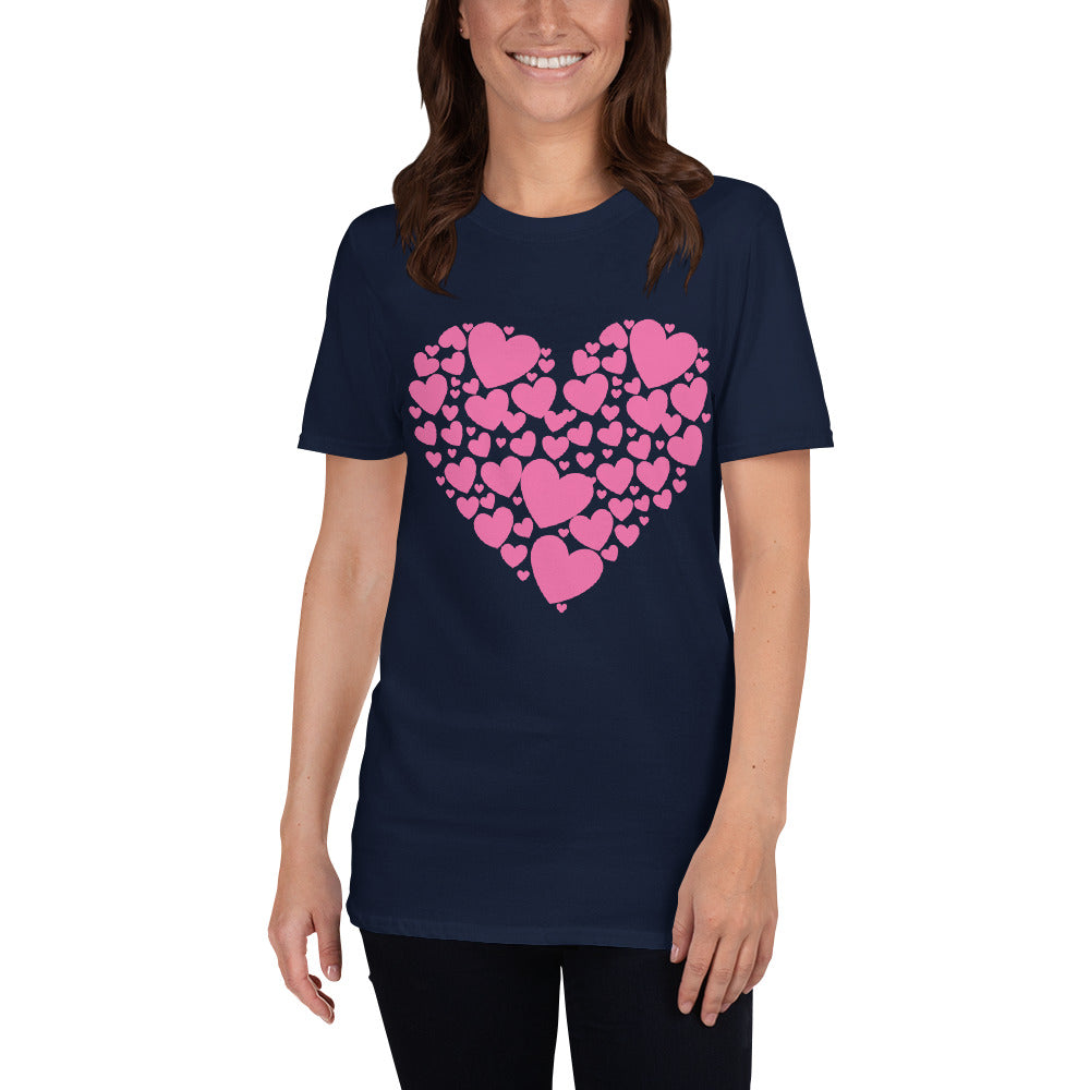 "Many Hearts In One" Short-Sleeve Unisex T-Shirt