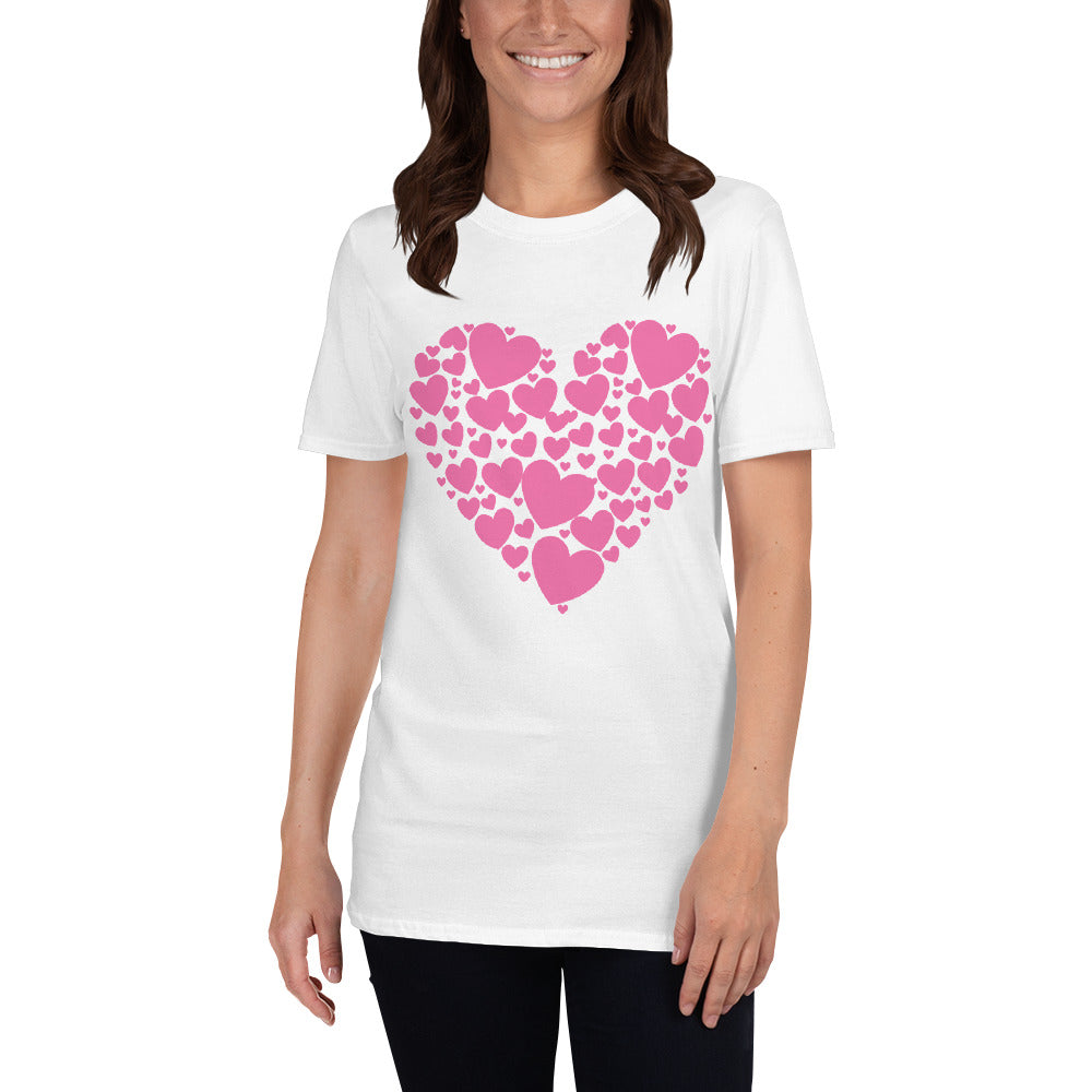 "Many Hearts In One" Short-Sleeve Unisex T-Shirt